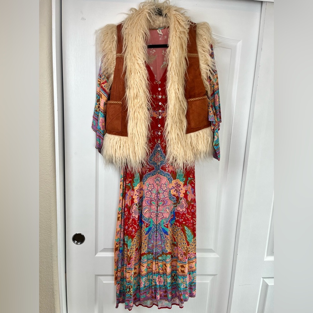 Spell Lotus kimono Gown EUC - Picture 9 of 16